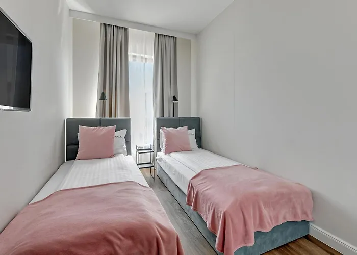 Apartmán Scala By Moderna Profit- Lakowa 60c- Parking Gdaňsk